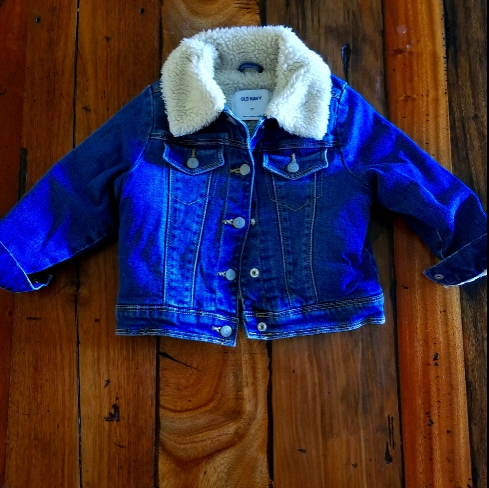 Button up Jean Toddler coat